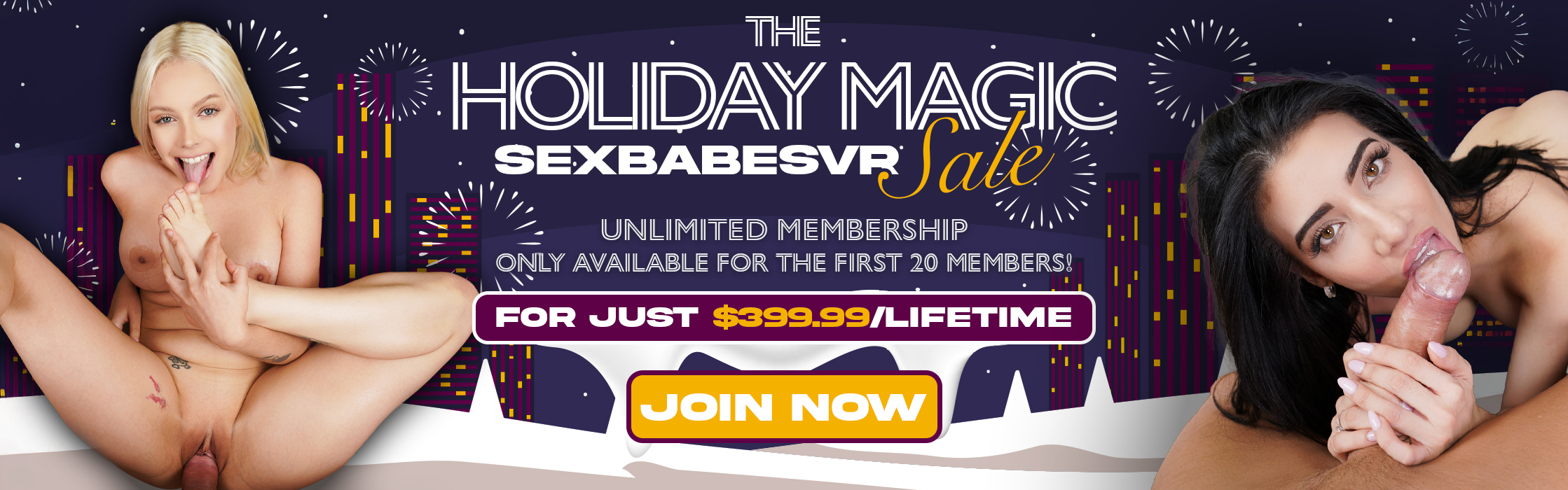 XMAS Sale on SexBabesVR
